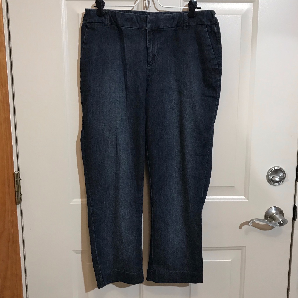 Coldwater Creek Natural Fit Cropped Jeans Size 10